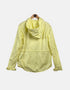 Light Yellow Hooded Windbreaker Jacket